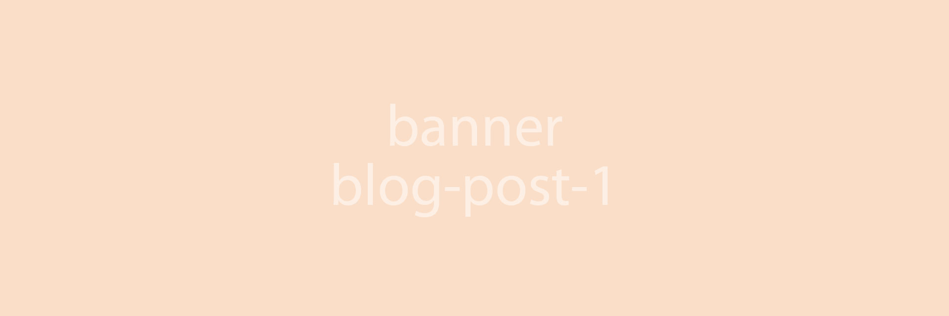 Blog Post 1