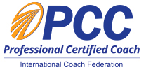 A professional certified coach logo